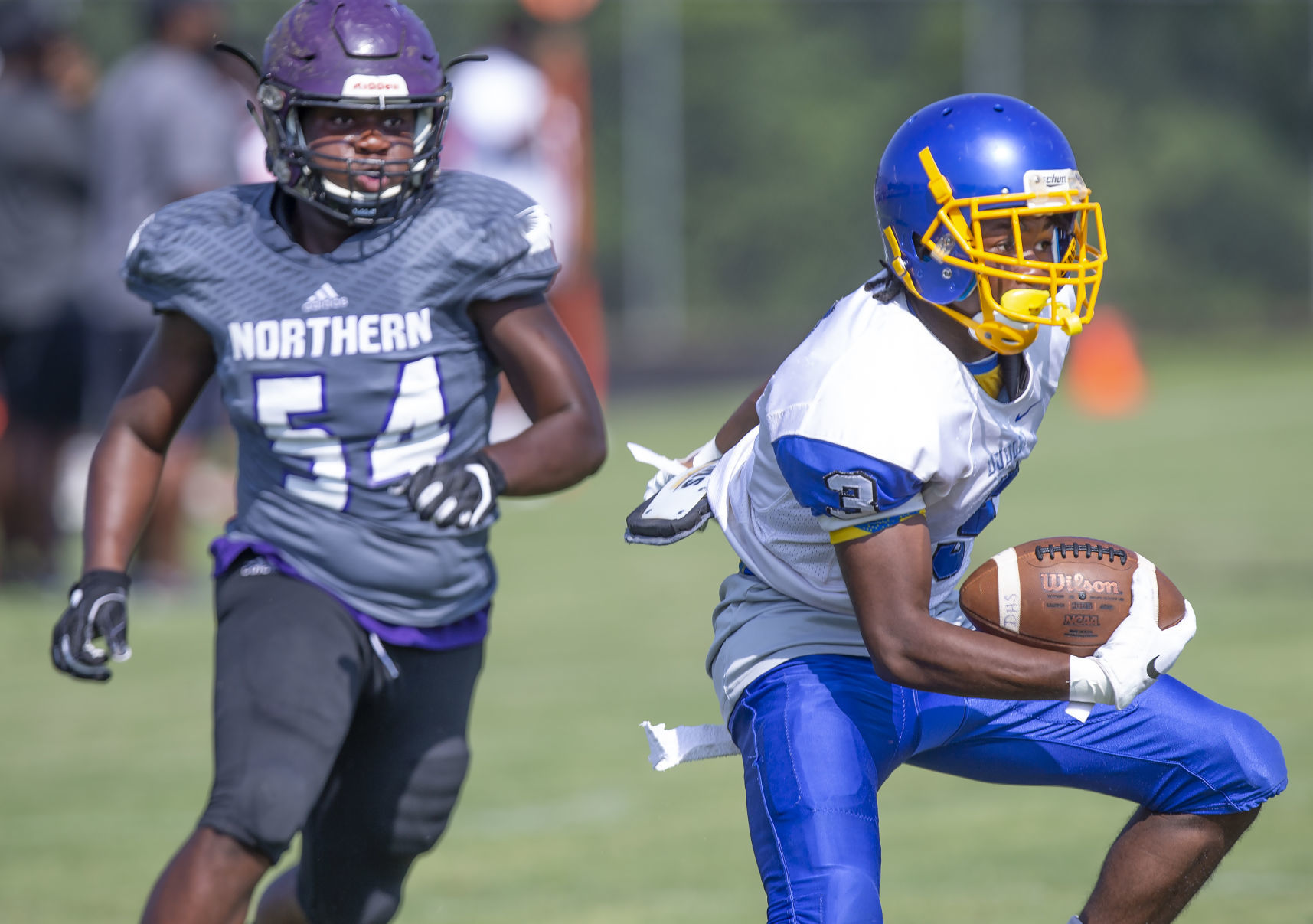 Northern, Dudley meet at Dudley football jamboree